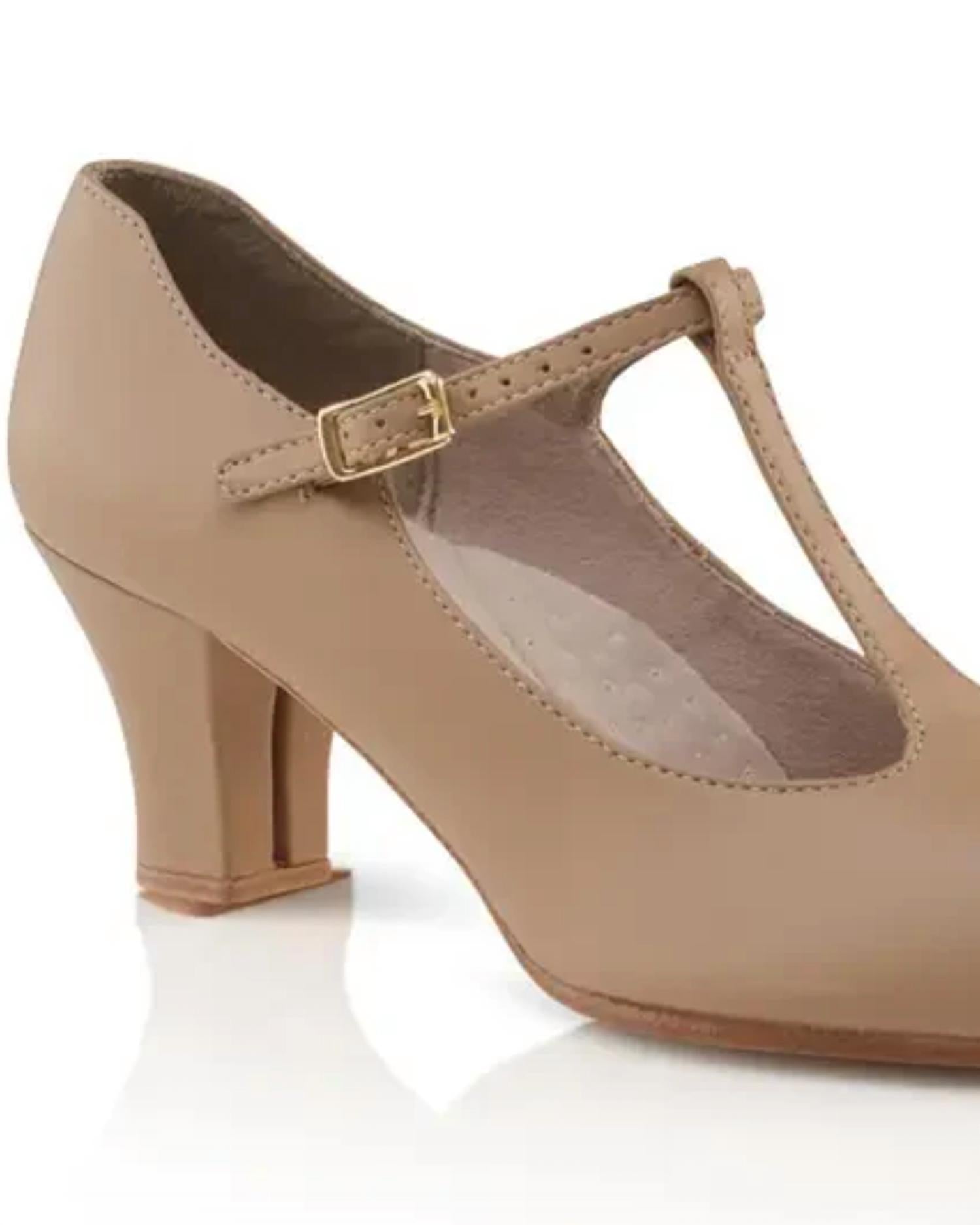 Capezio - Women’s Jr Footlight T-strap Character Shoe
