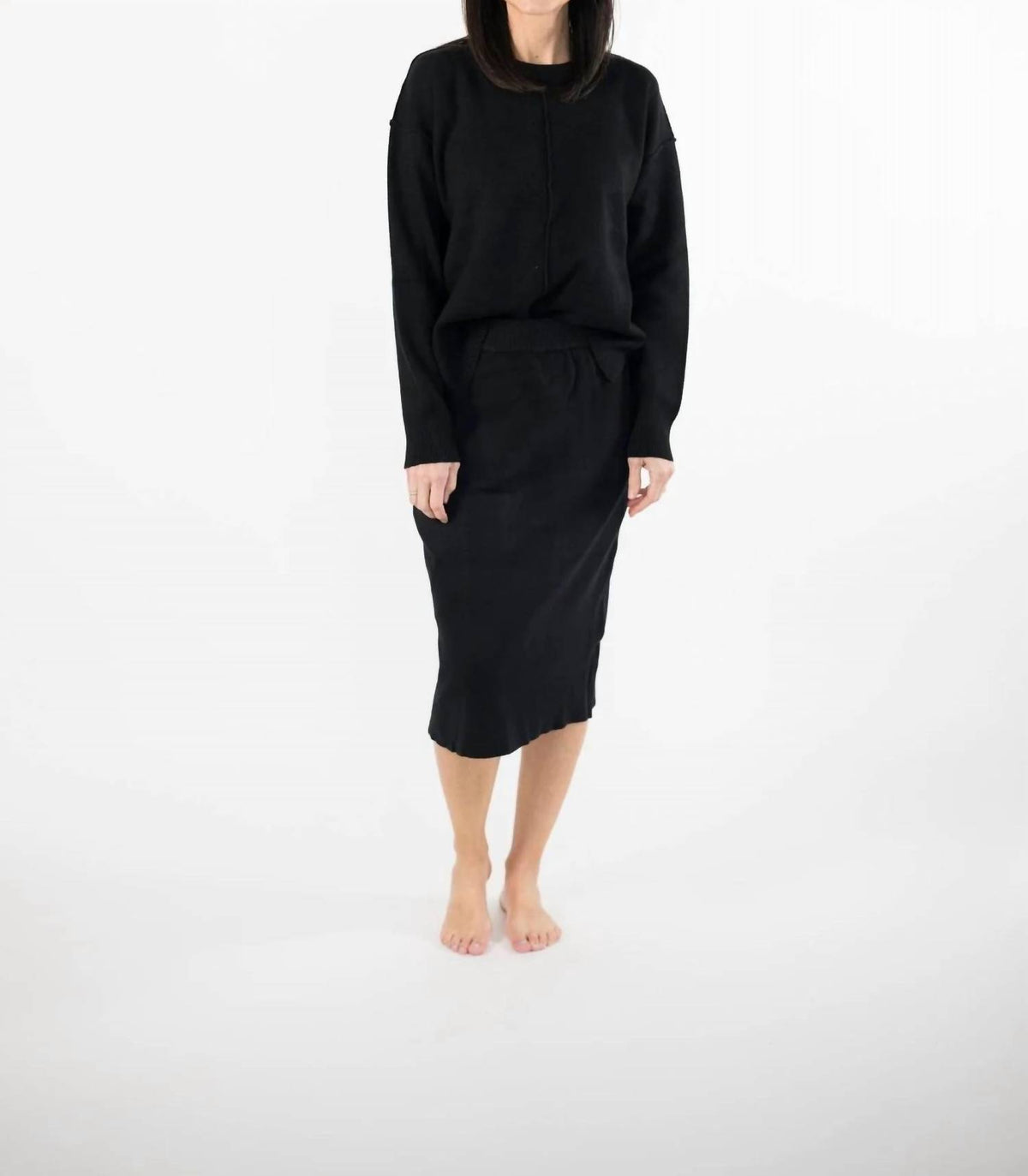 Tea N Rose - Willow Sweater and Skirt Set