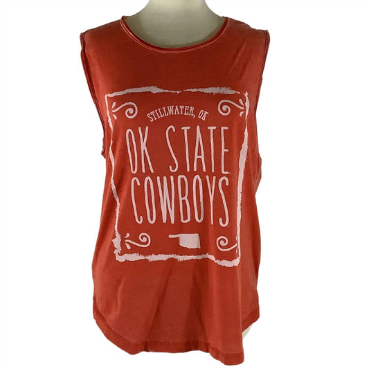 Pressbox - Women's Oklahoma State University Ruffy Tank