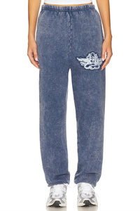BOYS LIE Stitch Me Up Kimmy Pants in blue - women's pants