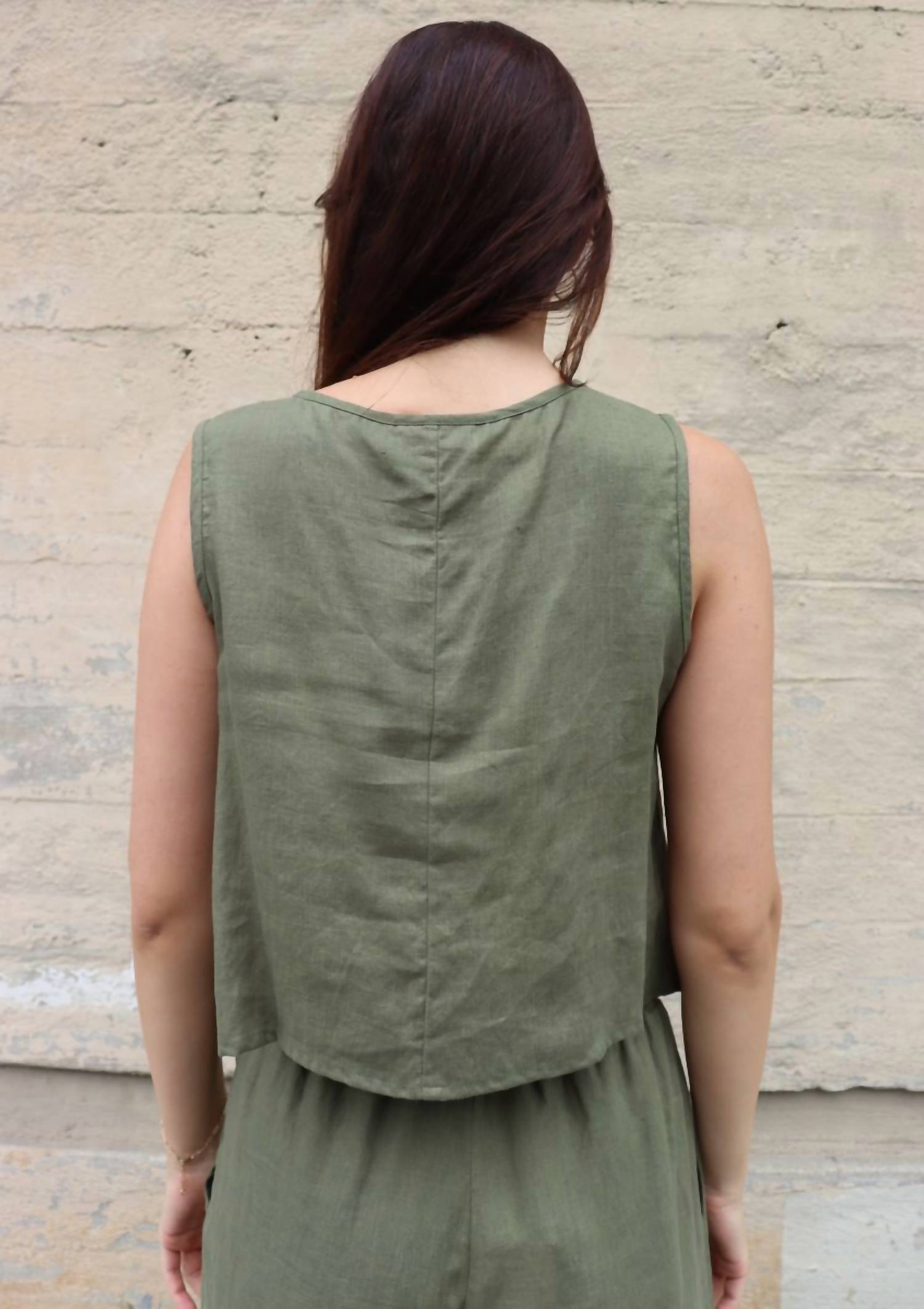 Bel Kazan - Greta Sleeveless Top