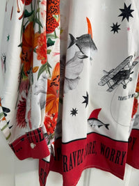 Vilagallo - Women's Travel Theme Blouse