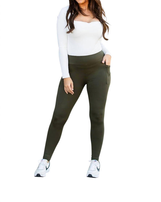 Julia Rose - Full-length Leggings With Pocket