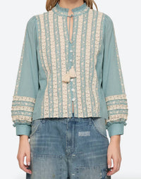 Sea - Kirsten Print Long Sleeve Top