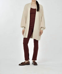 Paper Label - Row Shell Open Cardigan