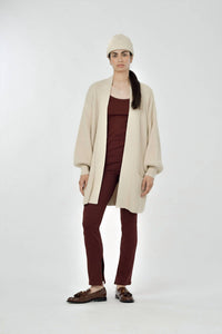 Paper Label - Row Shell Open Cardigan