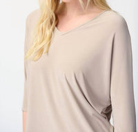 Joseph Ribkoff - Sloane Silky Knit Reversible Boxy Top