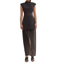 Curaae - Bond Sleeveless Mesh Maxi Dress