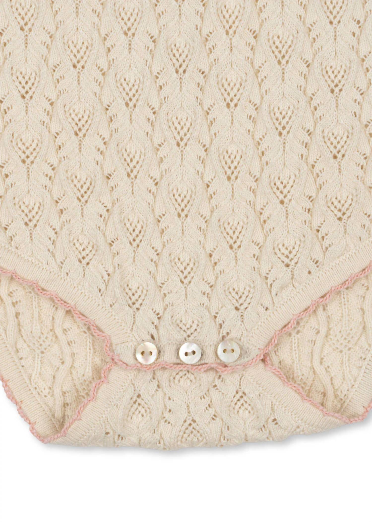 Konges Sløjd - Baby's Rosier Knit Bodysuit