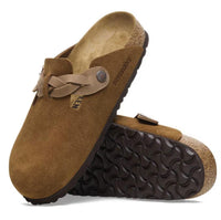 Birkenstock - Women's Boston Suede Braided Clogs