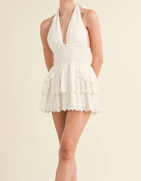 Reset By Jane - Arielle Halter Mini Dress
