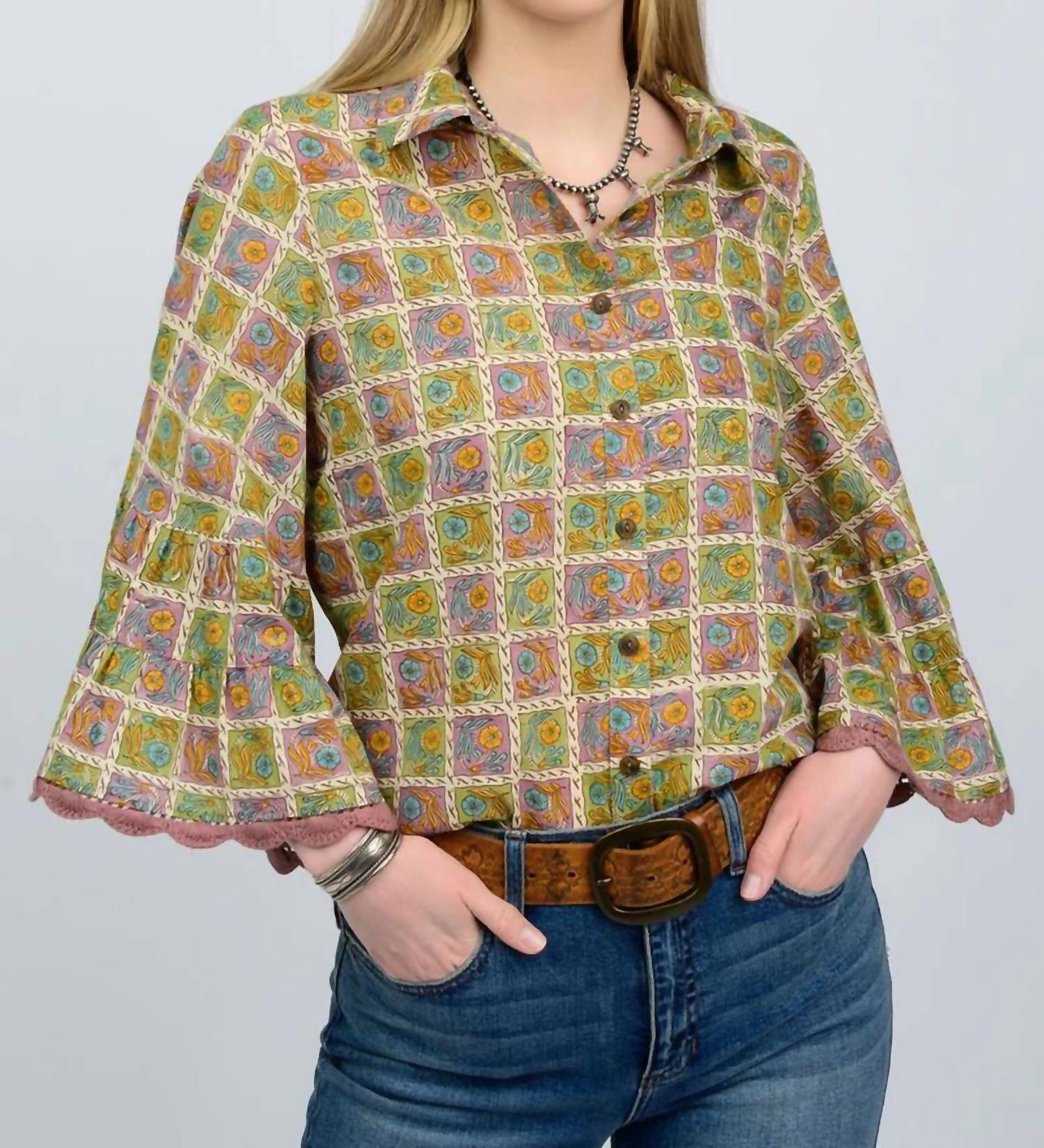 Ivy Jane - Women's Plum Tile Top