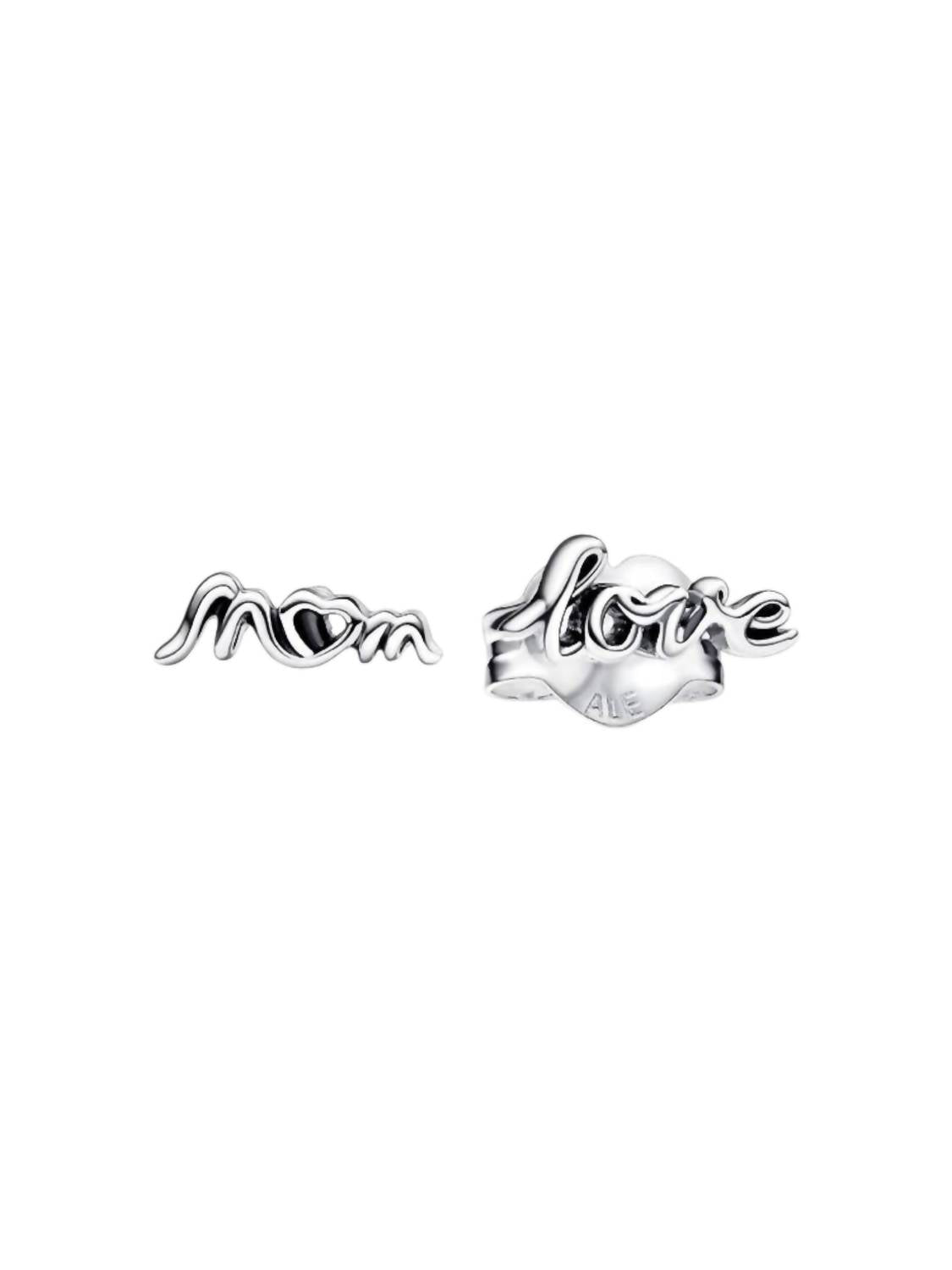 Pandora - Love Mom Stud Earrings
