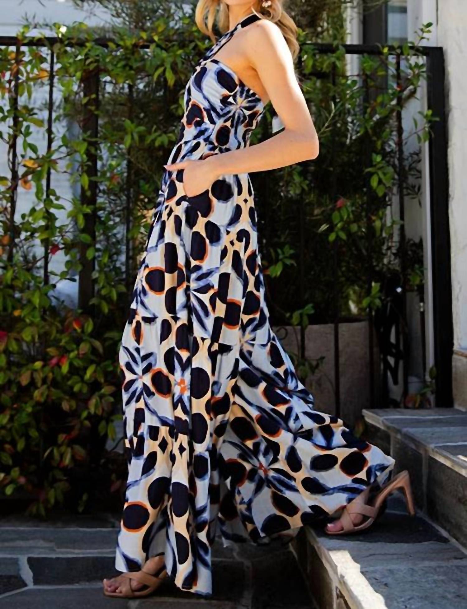 Ee:Some - Mirage Halter Jumpsuit