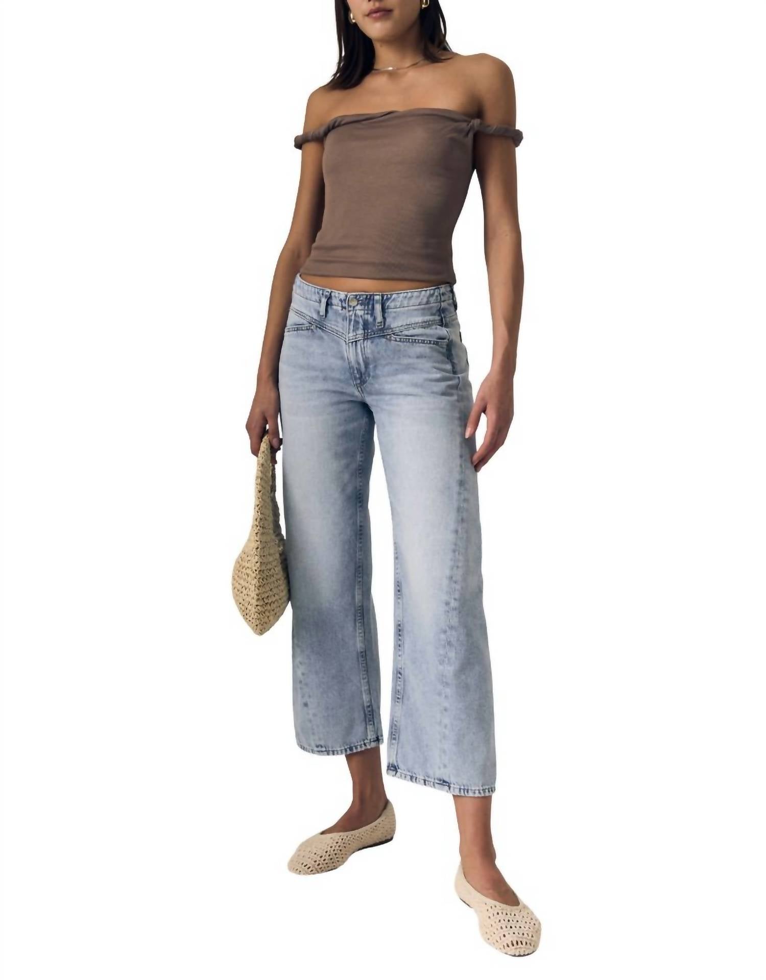 Le Jean - Selena Crop Mid Rise Jean