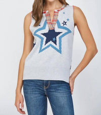Fate - American Flag Sleeveless Sweater