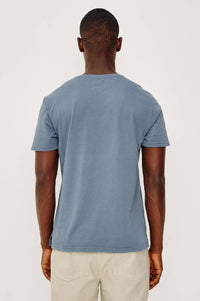 Rails Johnny T-shirt in steel - men's t-shirt - alternate view