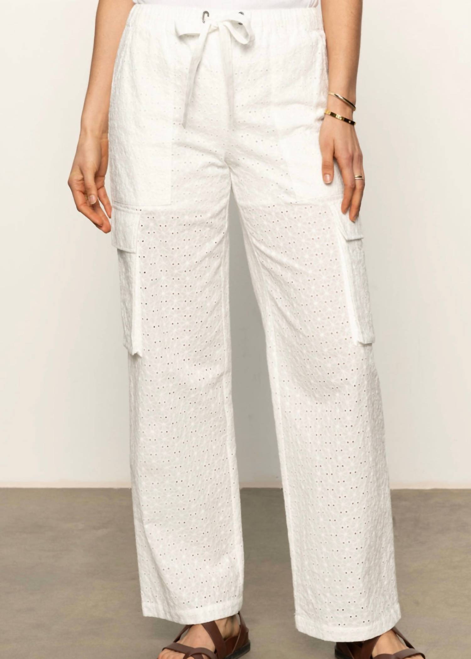 Sanctuary - Free Time Eyelet Pant