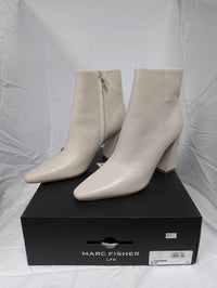 Marc Fisher - Women's Yanara Heeled Leather Bootie