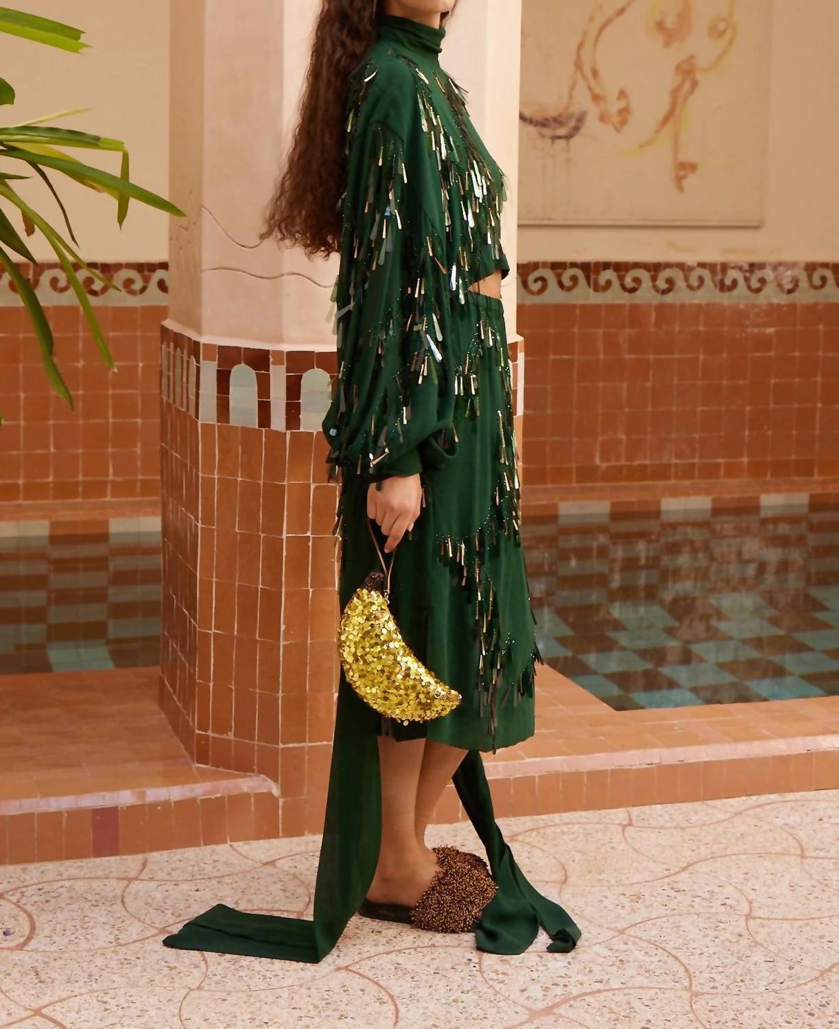 Alemais - Ophira Sequin Skirt