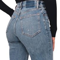 Abercrombie & Fitch - 90s Ultra High Rise Straight Jeans