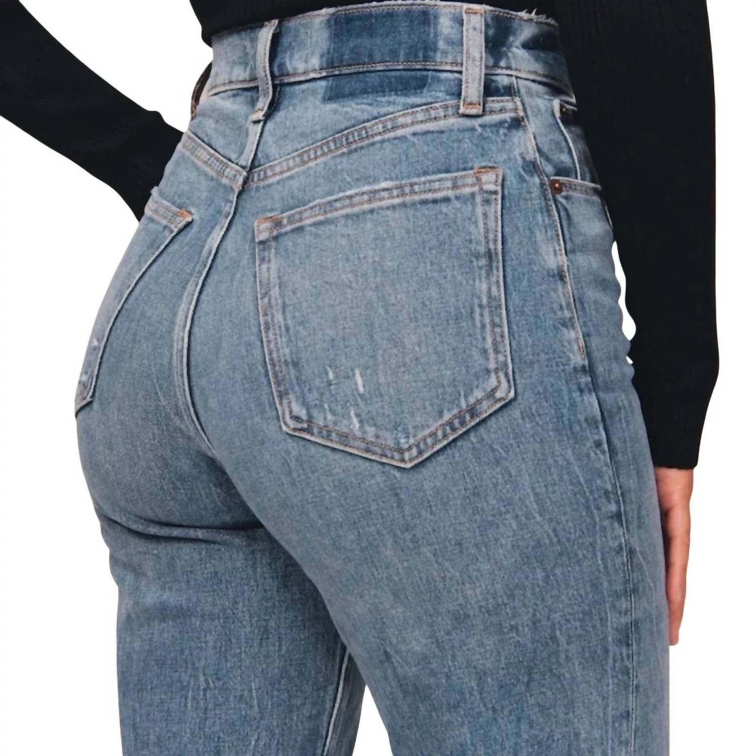 Abercrombie & Fitch - 90s Ultra High Rise Straight Jeans