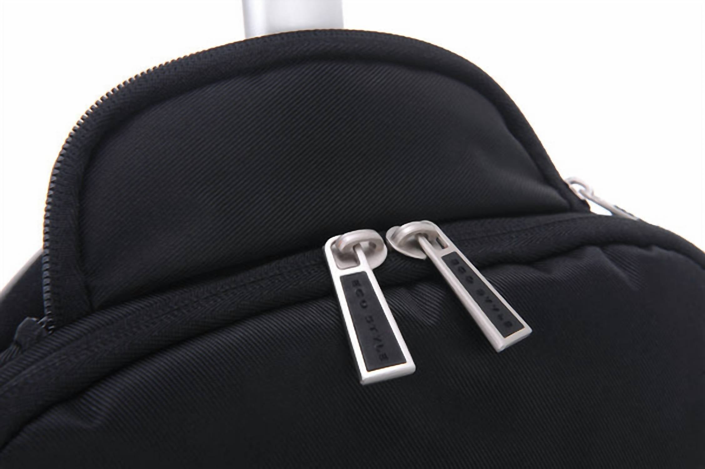 Eco Style Men's Exec Rolling Backpack in black - men's bag - view 7