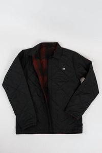 THE NORTH FACE Afterburner Insulated Flannel Jacket in black sumac - men's jacket - view 5