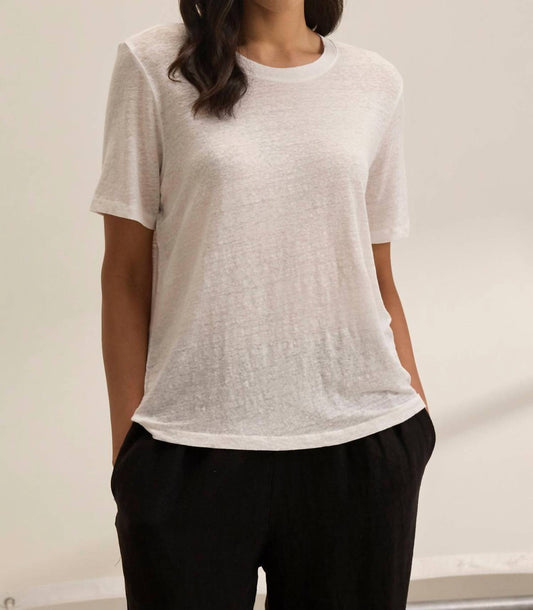 Velvet By Graham & Spencer - Heritage Linen Knit Tee