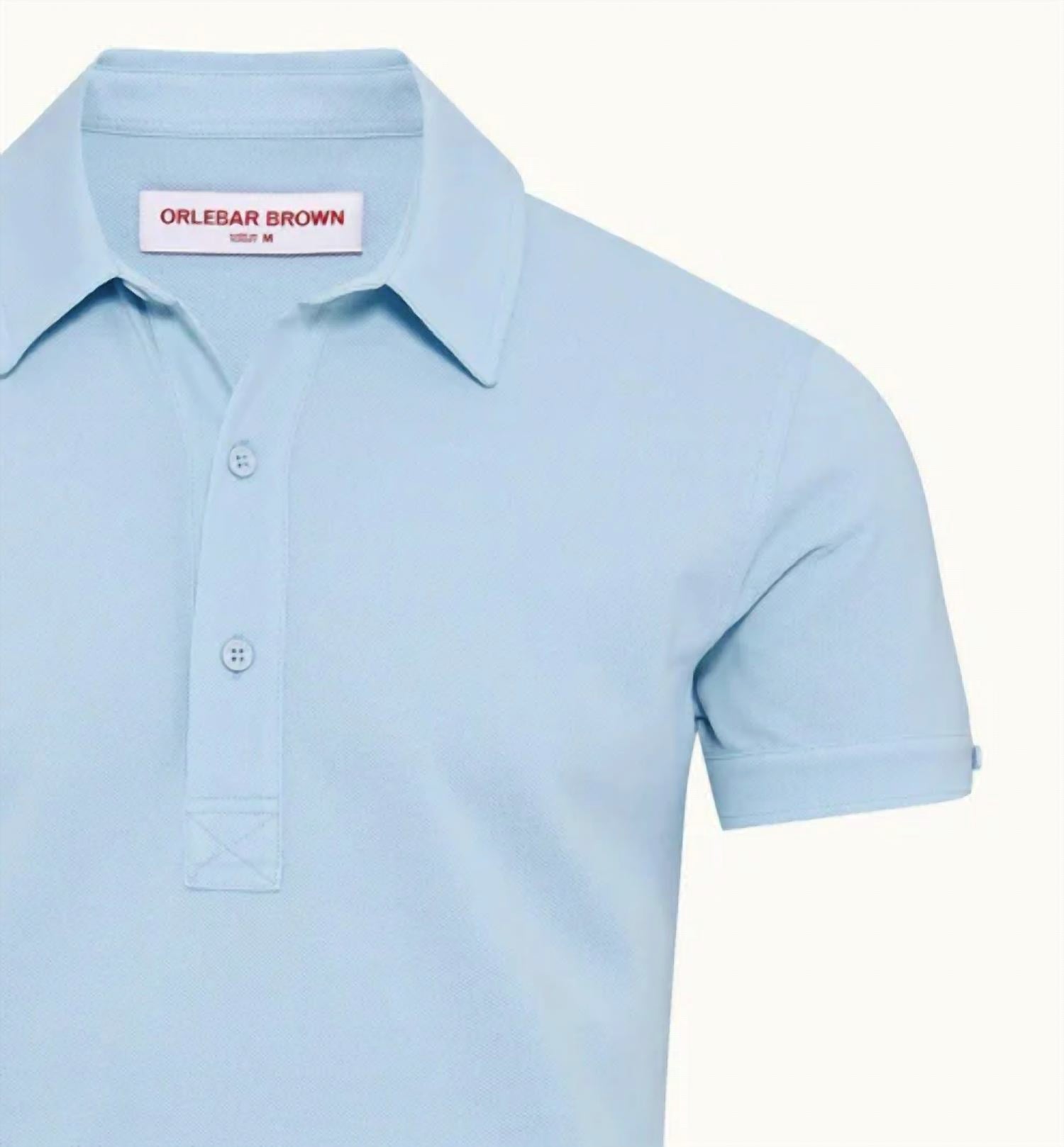 Orlebar Brown - Men's Sebastian Tailored Cotton Polo Shirt