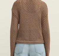 Z Supply - Women's Cala Shimmer Crochet Sweater