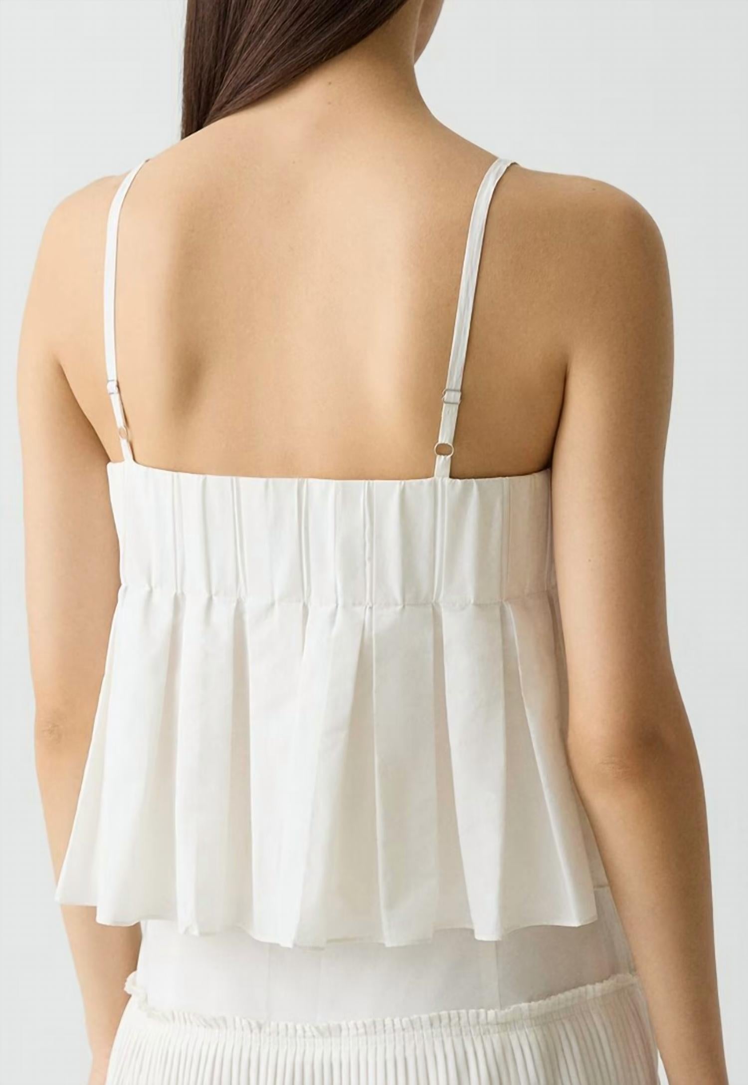 Theory - Pleated Camisole