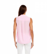 Karen Kane - Sleeveless Drape Front Top