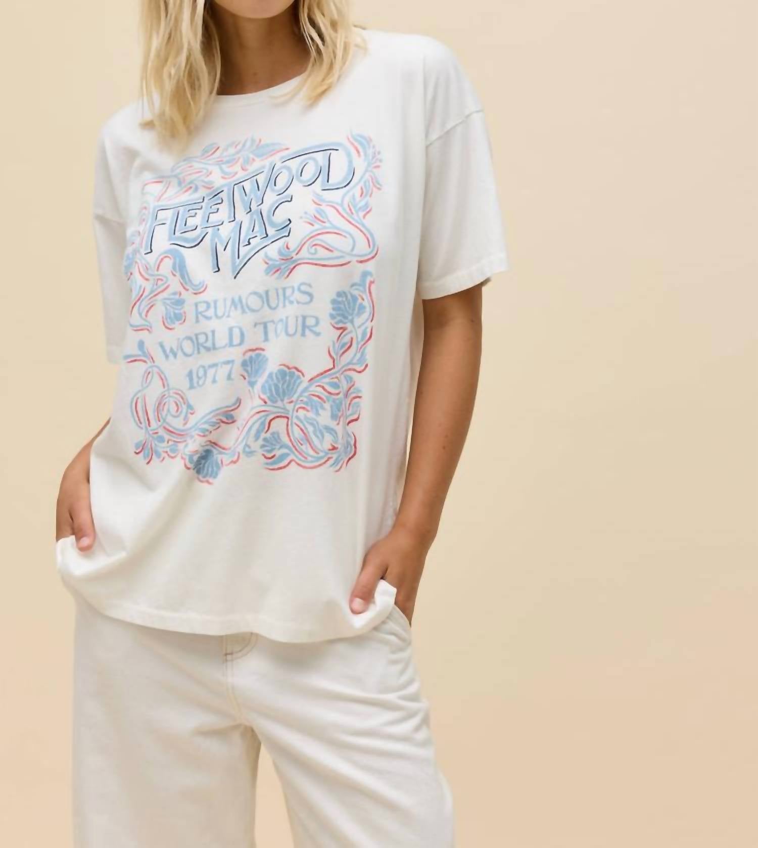 Daydreamer - Short Sleeve Fleetwood Mac World Tour 77’ Tee