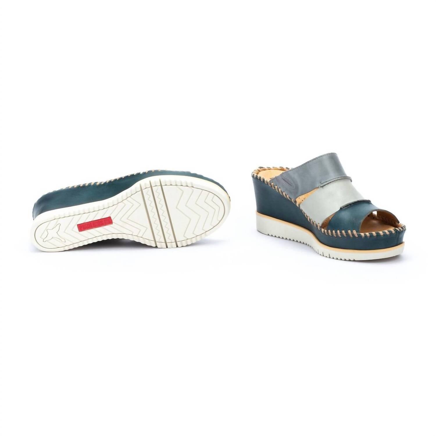 PIKOLINOS Women's Aguadulce Clogs in river - women's shoe - view 4