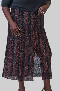 -Bl^Nk- - Daliyas Midi Skirt - Plus