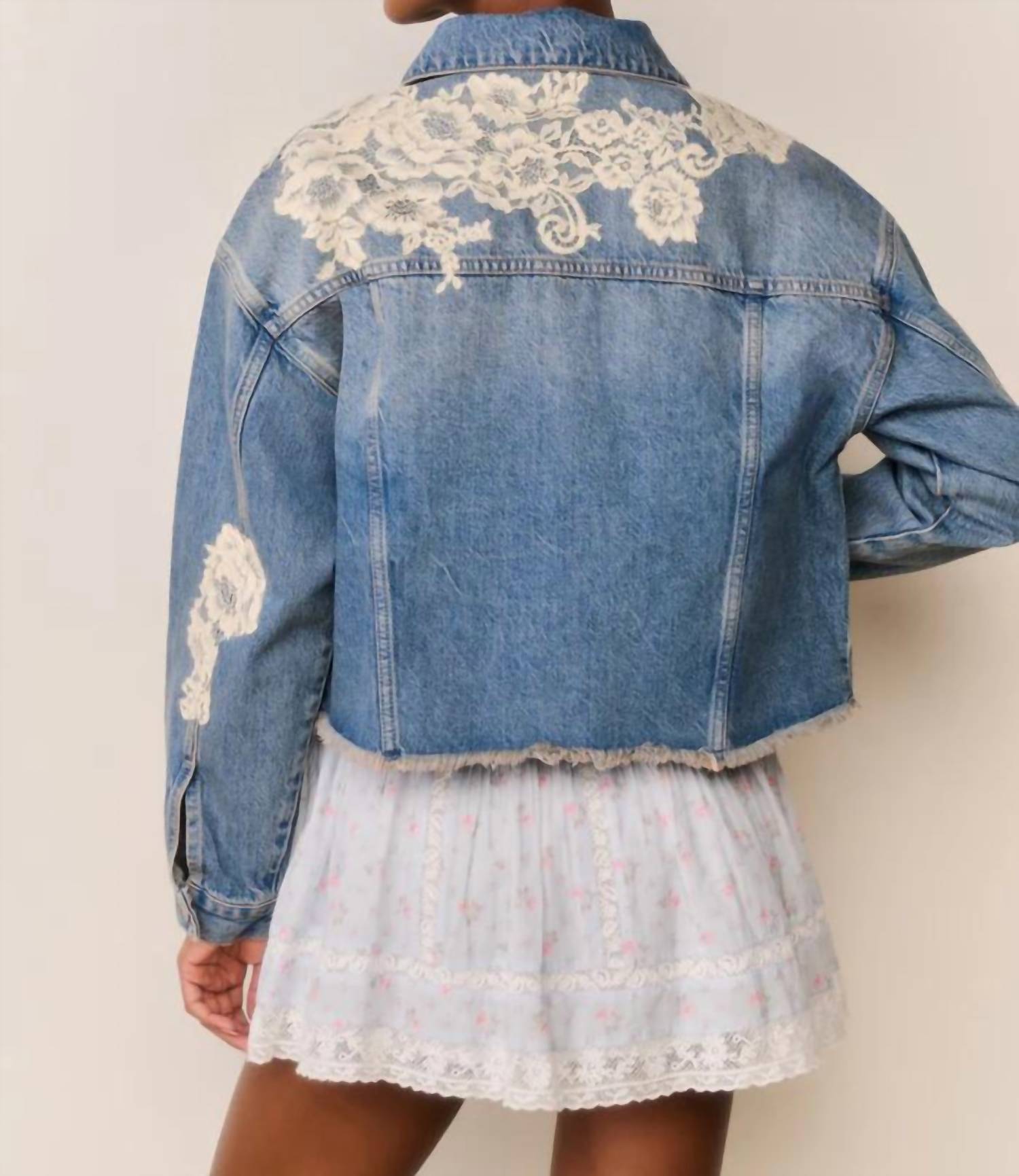 Loveshackfancy - Amana Jean Jacket