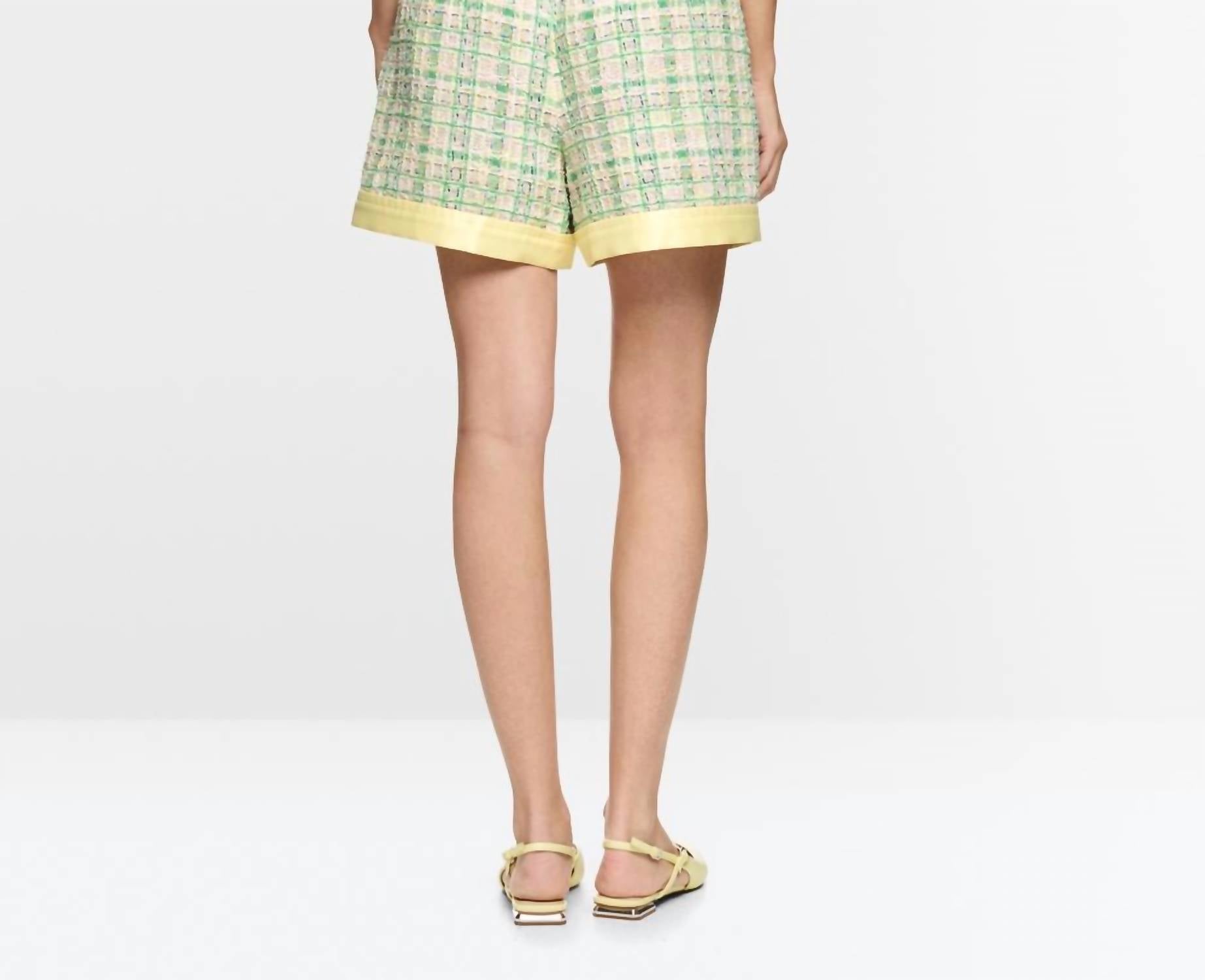 Marc Cain - Textured Contrasting Shorts