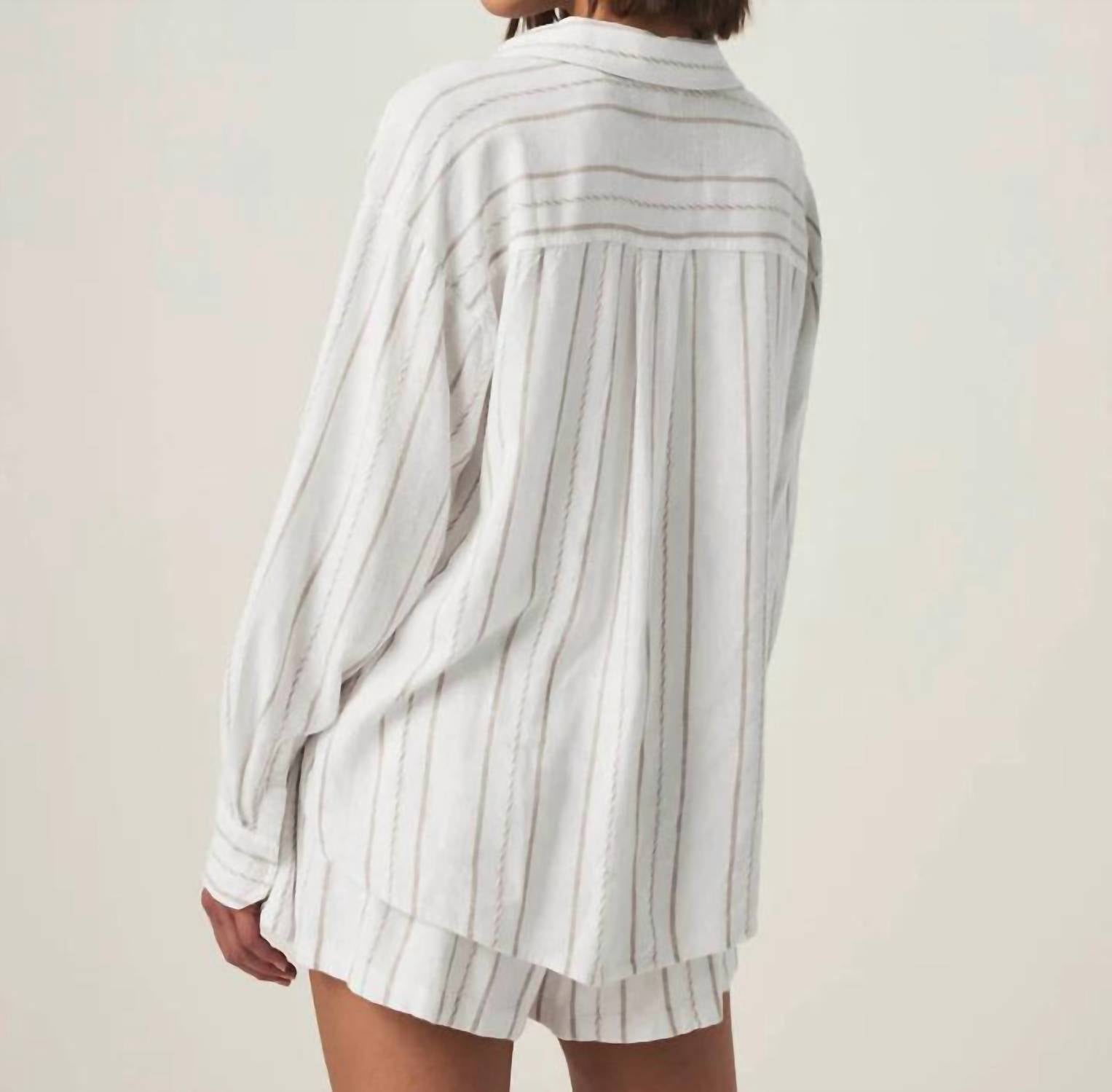 Splendid - Gabrielle Stripe Button Down Shirt