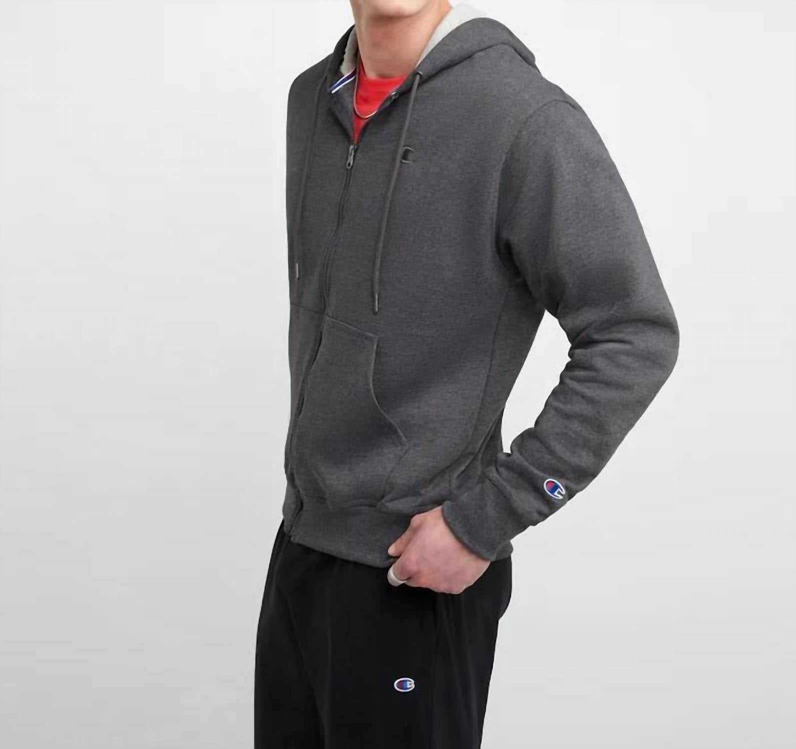Champion - Powerblend Full Zip- Up Hoodie