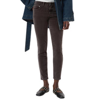 CLOSED Baker Velvet Skinny Jeans in marsh green - women's jeans