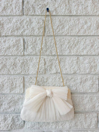 Loeffler Randall - Rayne Pleated Bow Clutch