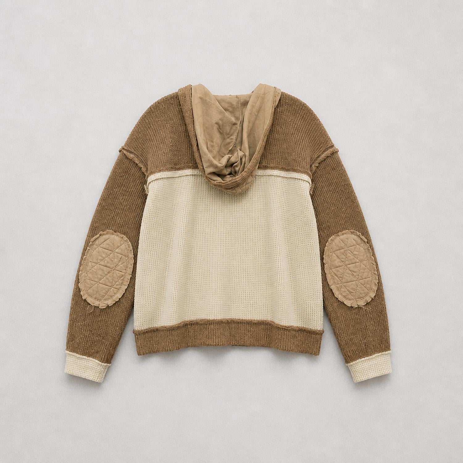 Pol - Women's Cut sew fabric quilted thermal hoodie