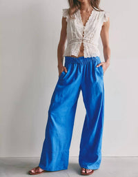 Free People - Day's End Linen Pants