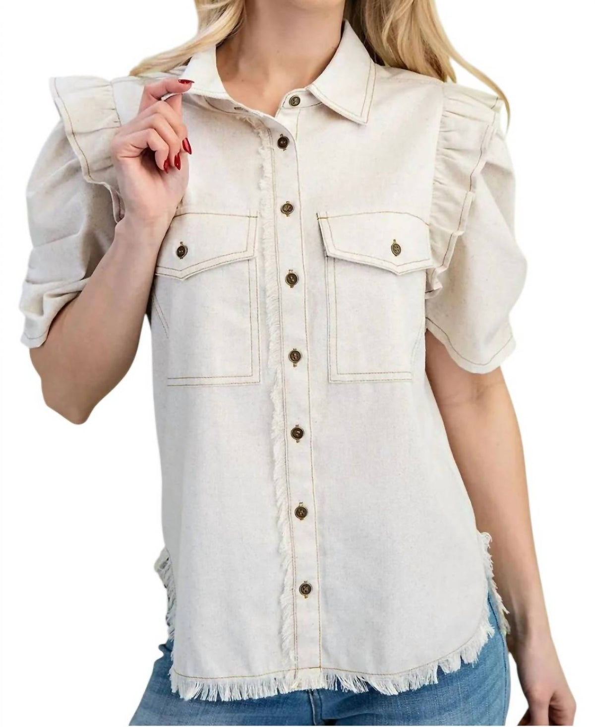 Gigio - Linen Button Up Shirt