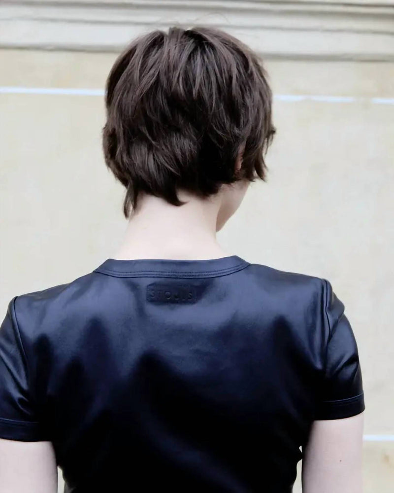 Stouls - Leather T-shirt – Snagged & Bagged