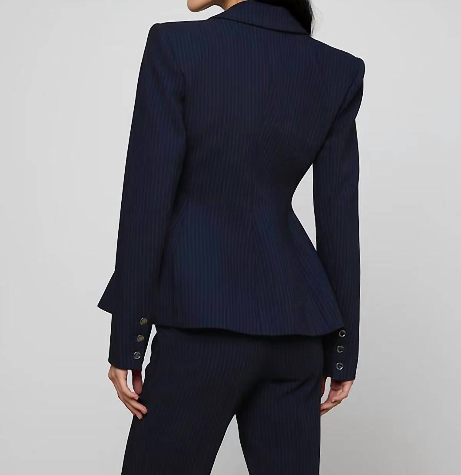 L'Agence - Therese Cinched Waist Blazer