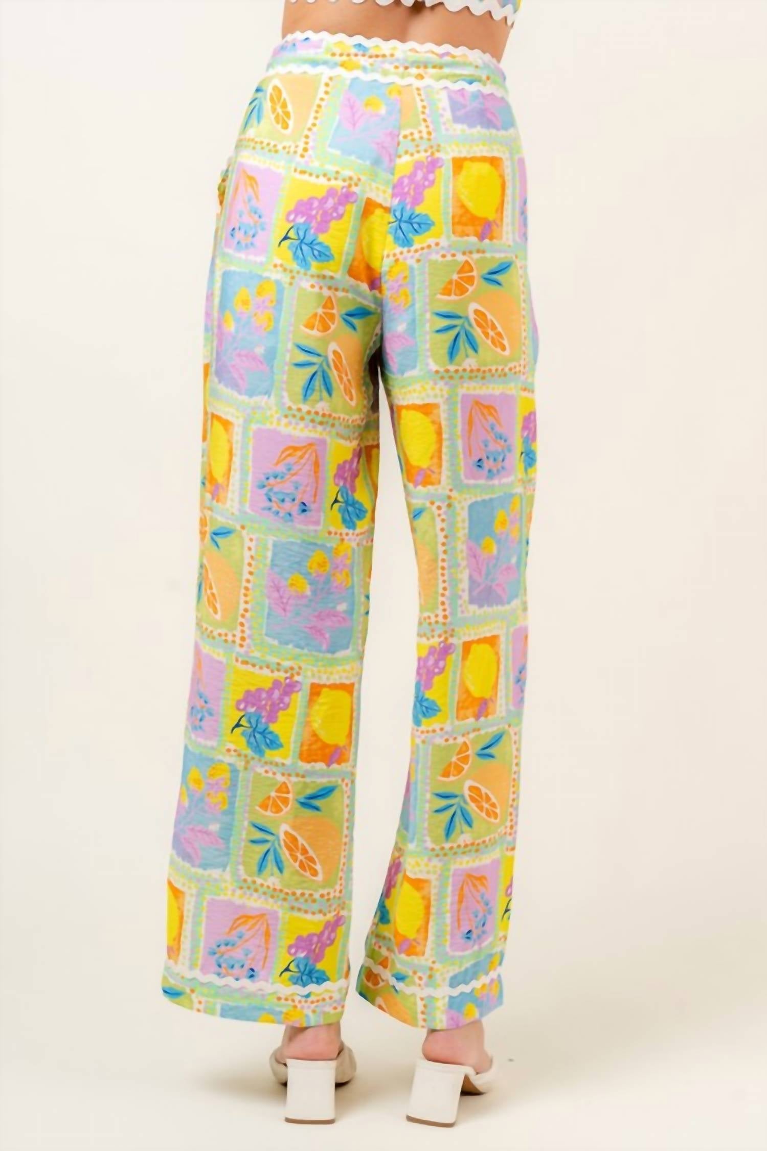 Fore Collection - Citrus Garden Pants