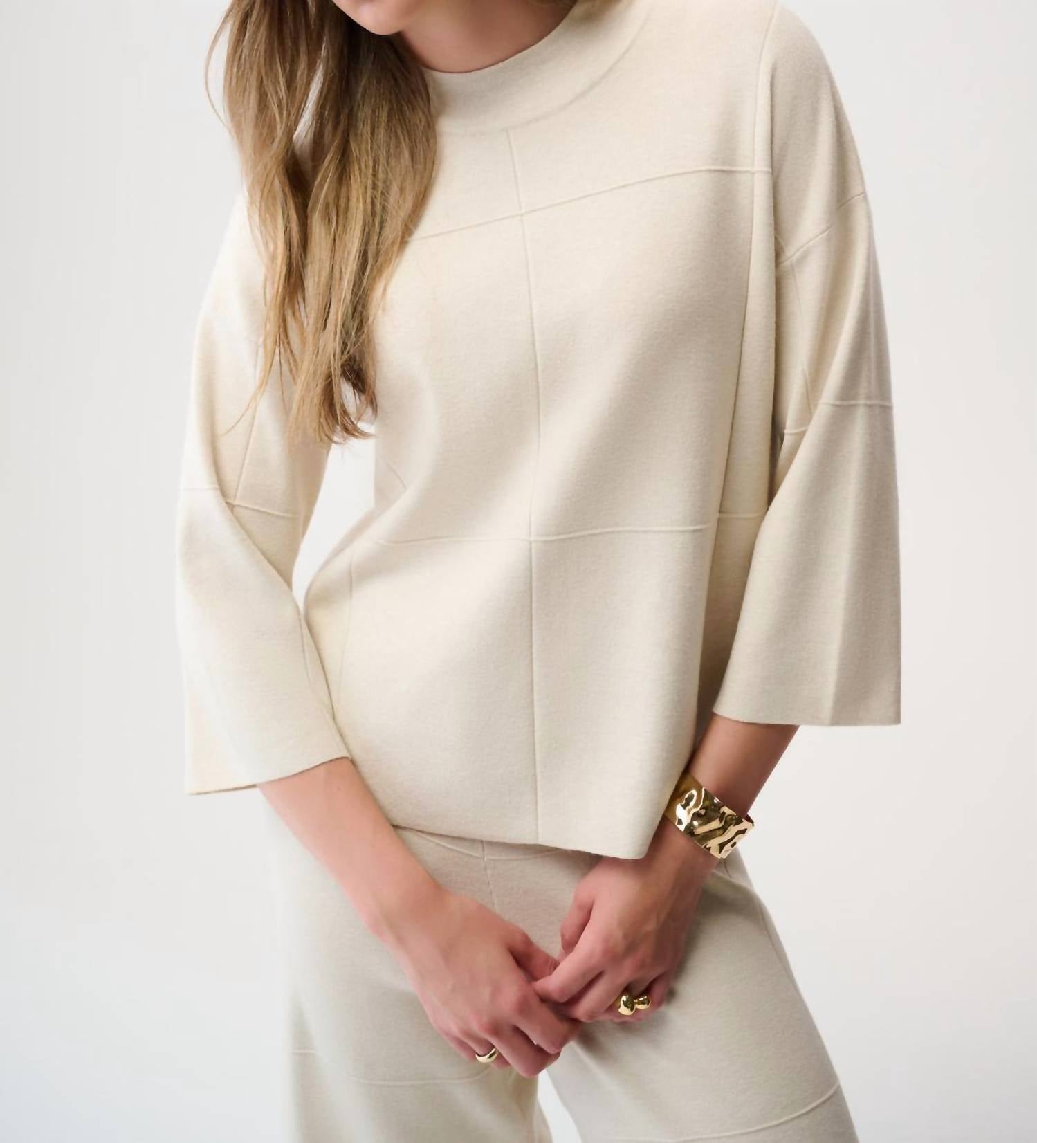 Joseph Ribkoff - Straight Mockneck Sweater