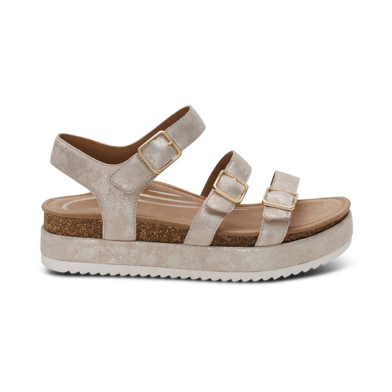 Aetrex - Women's Aria Backstrap Sandals